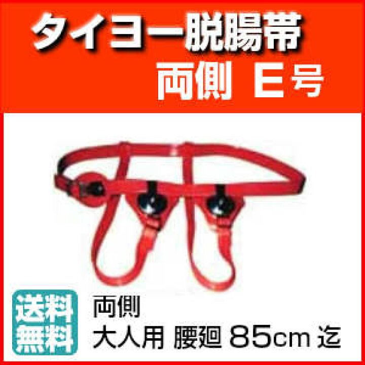 楽天市場】タイヨー脱腸帯 E号 両側 85cm以下 脱腸バンド 脱腸ベルト 