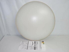 【中古】　ドウシシャ　LEDシーリングライト　WY-SE08D　リモコン付き　～8畳用　　　　　Lumunous　ルミナス　昼光色　木目調　ナチュラルブラウン　　　　　高効率タイプ　LED照明器具　天井照明　照明　お休みタイマー