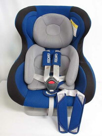 【中古】　レカロ　チャイルドシート　スタート プラス アイ　ブルー　　　　　RECARO　Start+i　新生児～4歳頃まで　インナーパッド付　　　　　3点式シートベルト　後向き　前向き　幼児専用肩パッド付