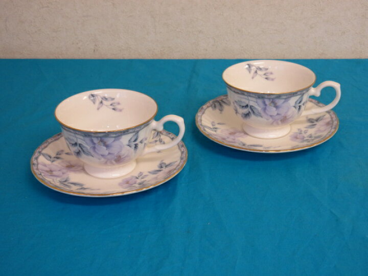 楽天市場】【中古】 HOYA ニューアイボリー カップ＆ソーサー 2客 