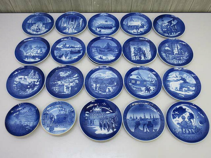 楽天市場】【中古】 ロイヤルコペンハーゲン イヤープレート 21枚 