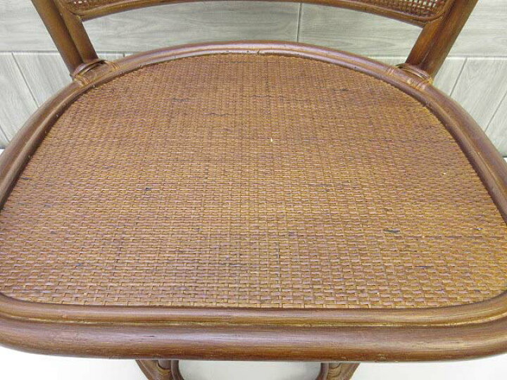 楽天市場】【中古】 ラタン 肘掛け付椅子 回転椅子 パーソナルチェア 