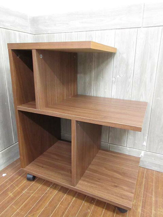 楽天市場】【中古】 マルチワゴン キャスター付き シェルフ 階段ラック 