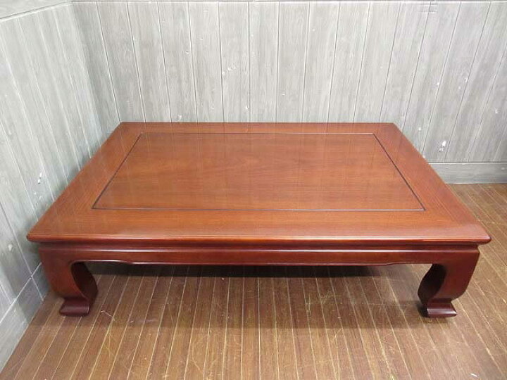 【中古】 カリモク センターテーブル ブラウン 木製 座卓 karimoku ローテーブル 和風 座敷 茶 テーブル リビング館  