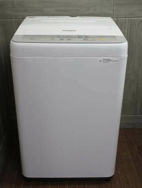 【中古】　パナソニック　洗濯機　NA-F50B11　5kg　ホワイト　　　　　Panasonic　全自動洗濯機　縦型　ステンレス槽　コンパクト　　　　　槽洗浄　香りしっかり　送風乾燥　ビッグウェーブ洗浄