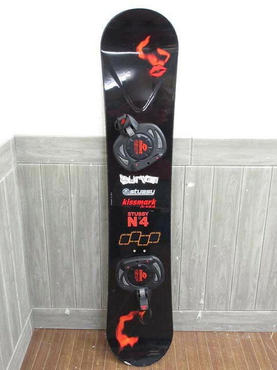 楽天市場】【中古】 キスマーク スノーボード 2点セット 144cm 黒  