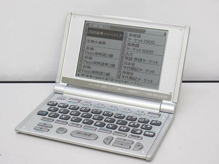 楽天市場】【中古】 カシオ 電子辞書 エクスワード XD-N4300 シルバー 