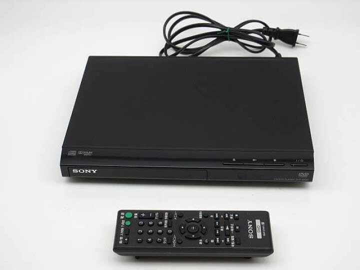 SONY DVDプレイヤー DVP-SR20 再生専用 2020年製 K275