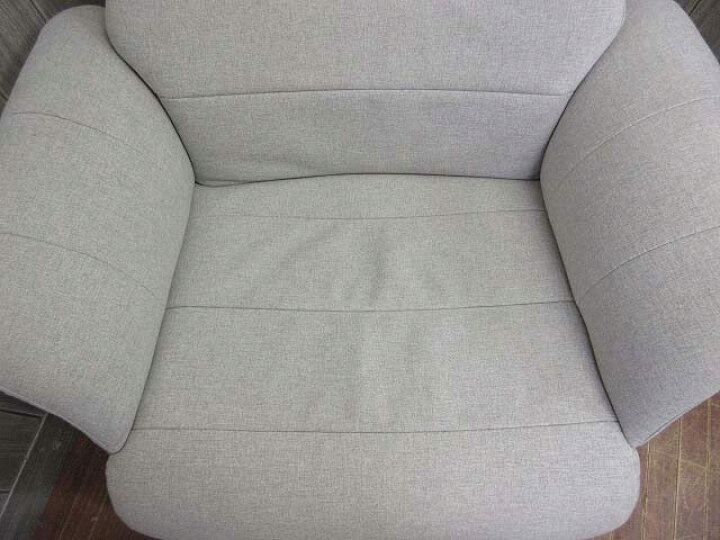 楽天市場】【中古】リクライニングチェア オットマン付 ライトグレー  