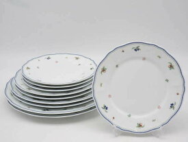 【中古】　ノリタケ　プレート　4サイズ　10枚セット　チンツ果物画　　　　　Noritake　大皿　平皿　フルーツ柄　白地　洋食器　まとめ　　　　　メインプレート　取り皿　小皿　サイズいろいろ　店舗用　業務用