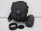 【中古】　シグマ　望遠レンズ　キャノン用　DL MACRO　70-300mm　F4-5.6　　　　　SIGMA　ズーム　cannon　ケース付き　交換レンズ　カメラ用