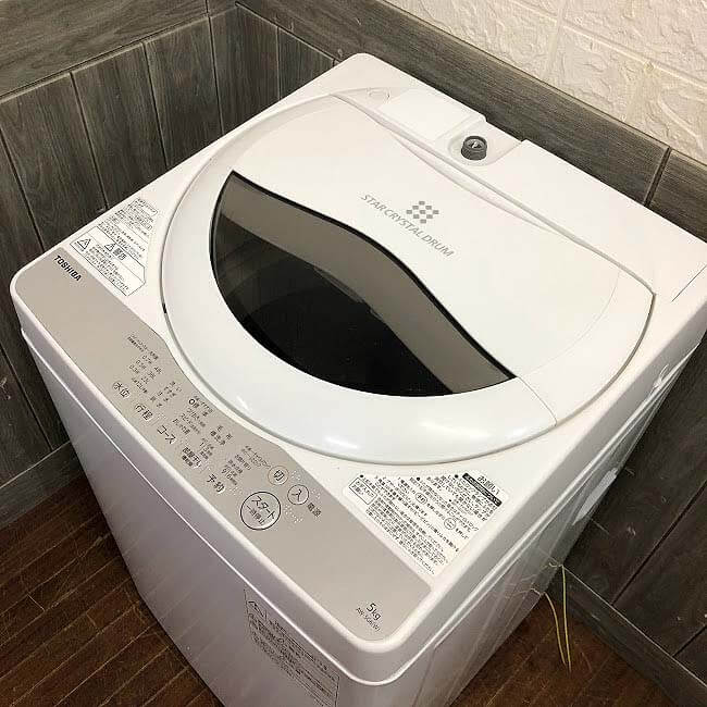 【楽天市場】【中古】 洗濯機 5kg 東芝 AW-5G6(W) 縦型 ホワイト 