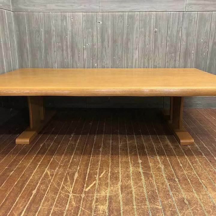 楽天市場】【中古】 座卓 ナチュラル 150×90cm 大型 東洋ファニチャー 