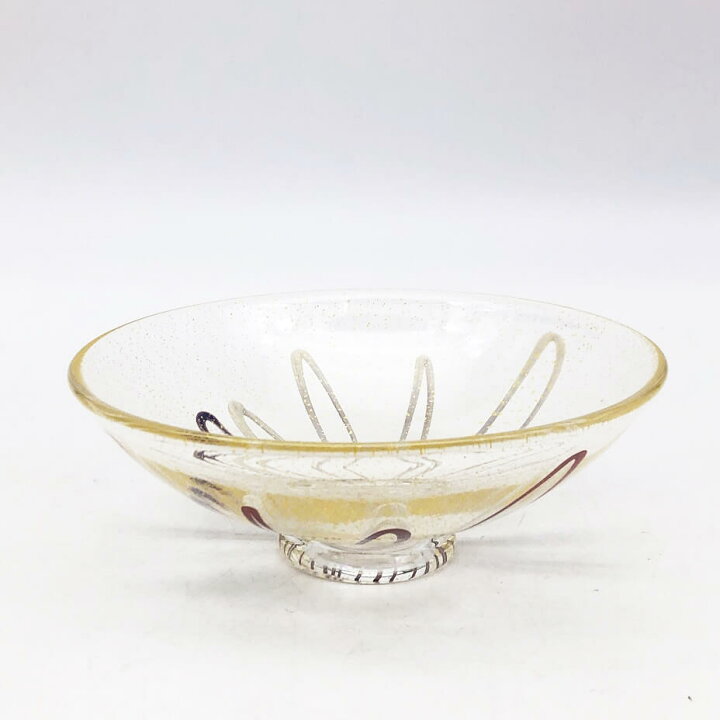 楽天市場】【中古】 原田宗春作 抹茶碗 MC-004 共箱入り 金箔 玻璃の匠 