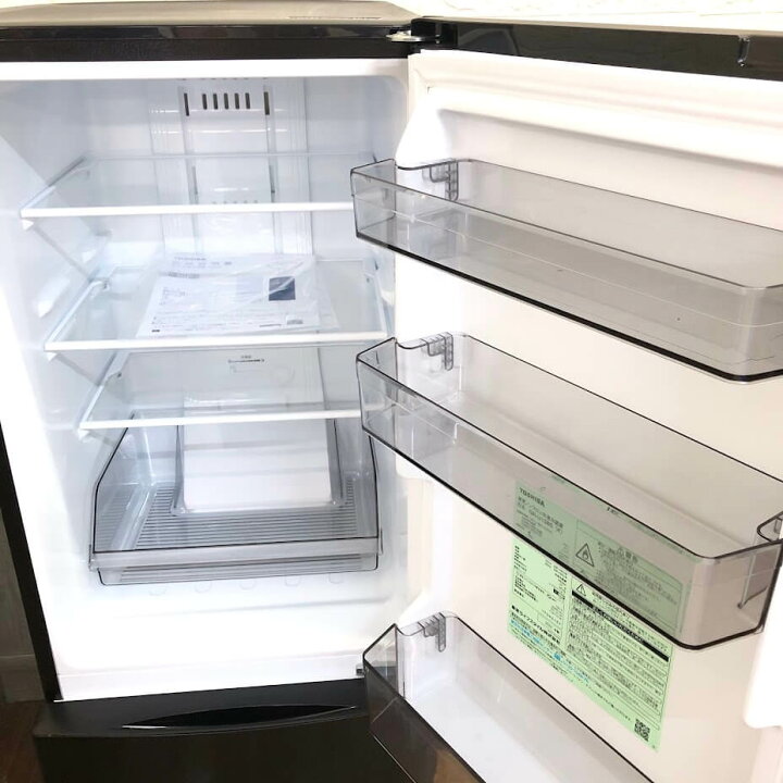 中古】2023年製 東芝 GR-U15BS(K) 冷蔵庫 2ドア冷蔵庫 (153L・右開き  