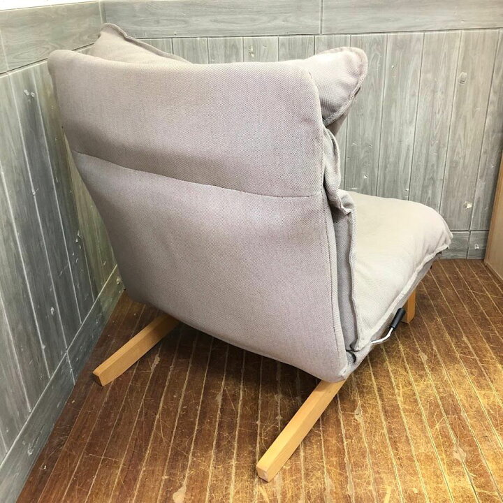 楽天市場】【中古】 無印良品 ハイバックリクライニングソファ 