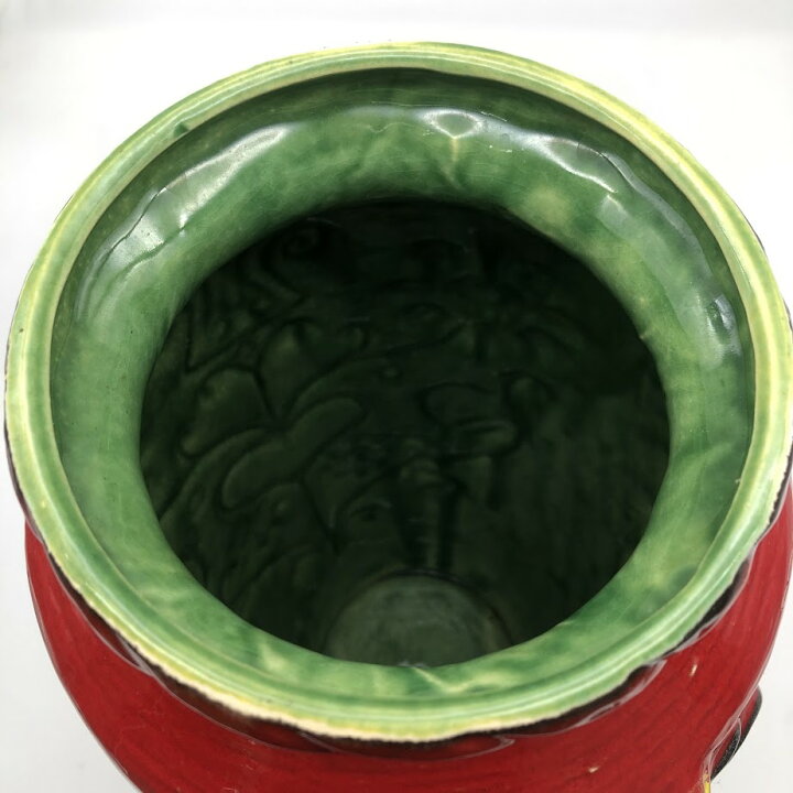 楽天市場】【中古】 BAY.KERAMIK 花瓶 FAT LAVA 赤 高さ42cm 西ドイツ 