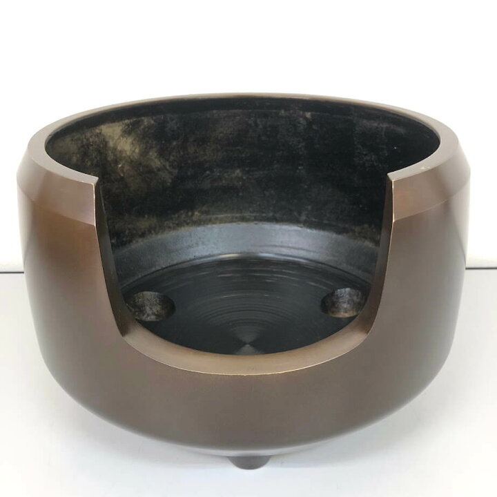 楽天市場】【中古】 面取風炉 唐銅 道安風炉 茶 金属製 風炉 茶道具 元 