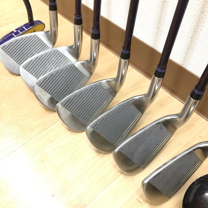 楽天市場】【中古】 レディース ゴルフクラブフルセット 11本セット 