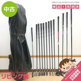 【中古】 メンズ ゴルフクラブフルセット 13本セット キャディバッグ付き Macgregor ゴルフセット 男性用 右利き 右打ち クラブセット ドライバー アイアン パター ゴルフクラブ 中古