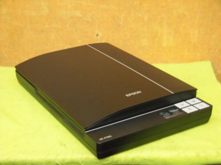 楽天市場】【中古】EPSON GT-F740 A4 フラットベッドカラースキャナー 