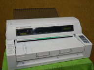 【中古】OKI MICROLINE 8480SU3-R 水平型ドットプリンタ パラレル・USB接続・有線LAN　複写伝票（マニフ…