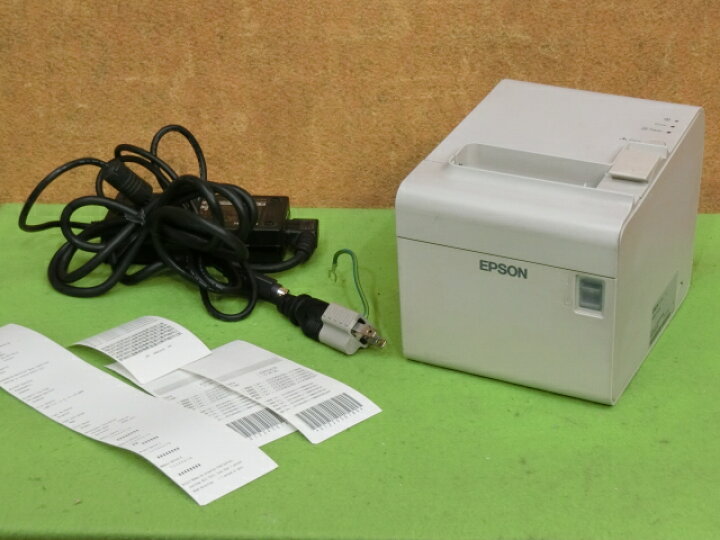楽天市場】【中古】EPSON TM-T90II(白) 用紙幅：58mm USB/有線LAN接続 