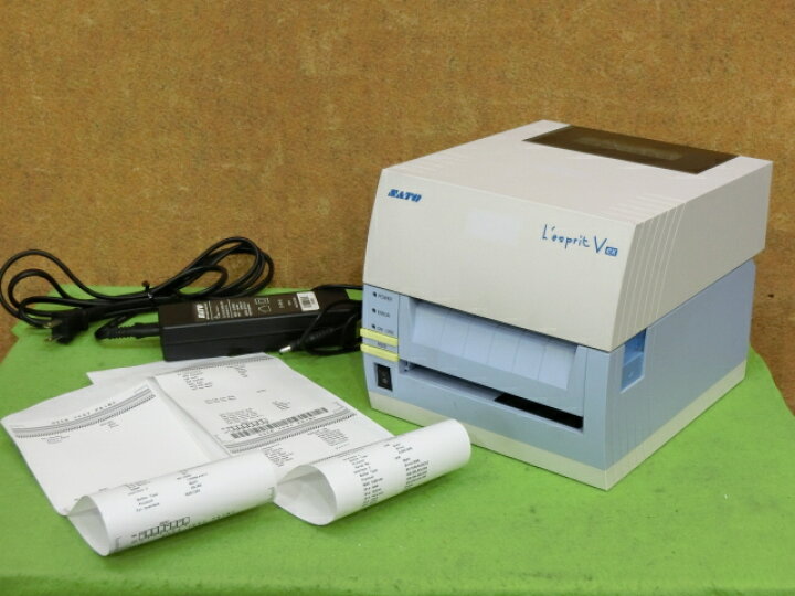 ◇中古 ラベルプリンタ SATO Lesprit（レスプリ)T408vCUT USB／有線LAN 