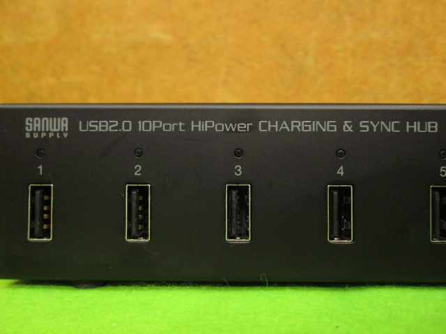 値頃 サンワサプライ USB2.0 10ポートハブ USB-2HCS10 kead.al