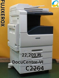 【中古コピー機】★FUJI XEROX ゼロックス DocuCentre-VI C2264 A3 カラー複合機 両面印刷 4段給紙 ◎コピー/FAX/プリンタ/スキャナ　機能 カラーコピー機 【大型商品・代引き不可】[B16357]