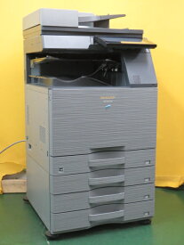 【中古コピー機】 ★準現行機種★カラー印刷極少★シャープ SHARP デジタル A3 フルカラー複合機 BP-60C26 ◆コピー/FAX/プリンタ/スキャナ 4段給紙◆無線LAN◆ 両面印刷【大型商品・代引き不可】[b15223]