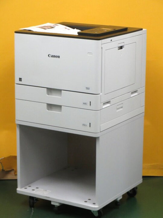 楽天市場】【大型商品/中古】使用わずか322枚 Canon LBP853Ci ☆2段給  