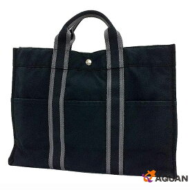 HERMES エルメス フールトゥMM トートバッグ ハンドトート ブラック【美品】【中古】エルメス バック aq12920