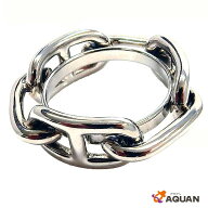 エルメス HERMES シェーヌダンクル スカーフリング シルバーカラー【中古】エルメス アクセサリー 小物 a…