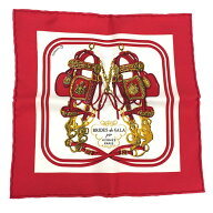 セール　全国送料無料　HERMES　エルメス　CARRE　NANO　20CM　BRIDES DE GALA 　式典用馬勒　カレナノ　…