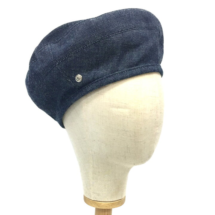 楽天市場】セール HERMES エルメス デニム ベレー帽 帽子 57サイズ  