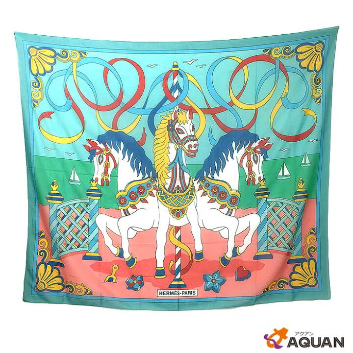 楽天市場】スーパーSALE レア物！稀少品！！HERMES エルメス スカーフ 
