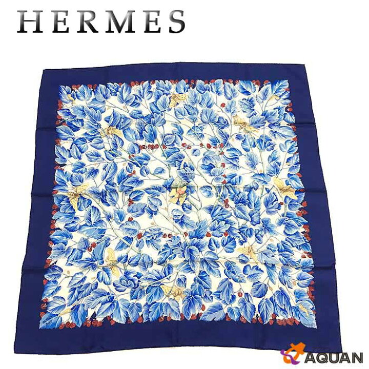楽天市場】レア物！希少品！HERMES エルメス カレ90 スカーフ L
