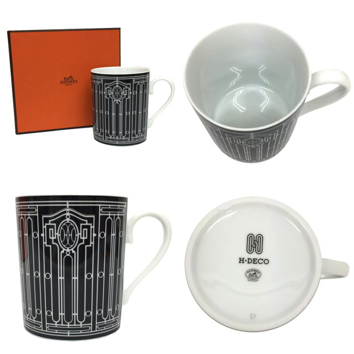 楽天市場】セール エルメス HERMES H Deco アッシュデコ マグカップ 