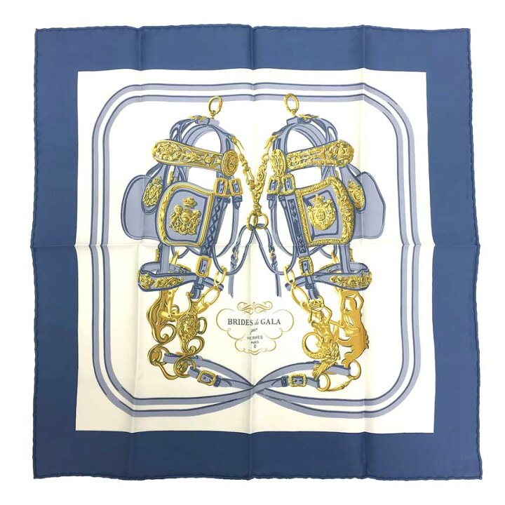 楽天市場】セール 全国送料無料 HERMES エルメス カレ45 スカーフ  