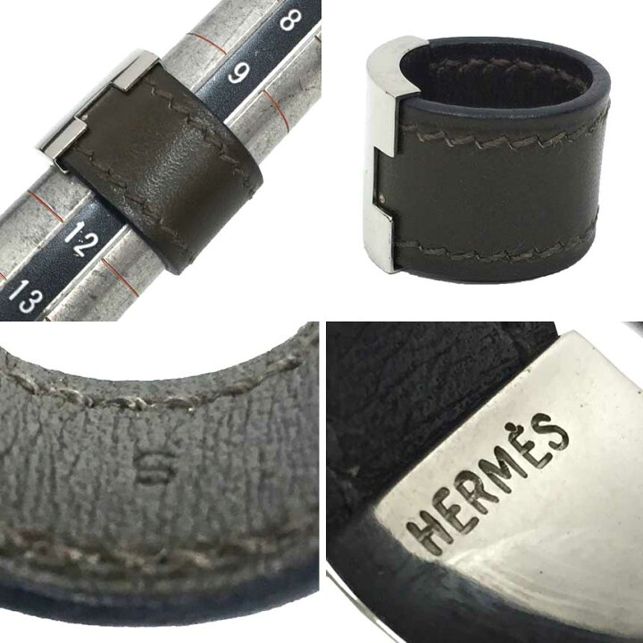 楽天市場】全国送料無料 レア物 稀少 エルメス HERMES Hレザーリング 