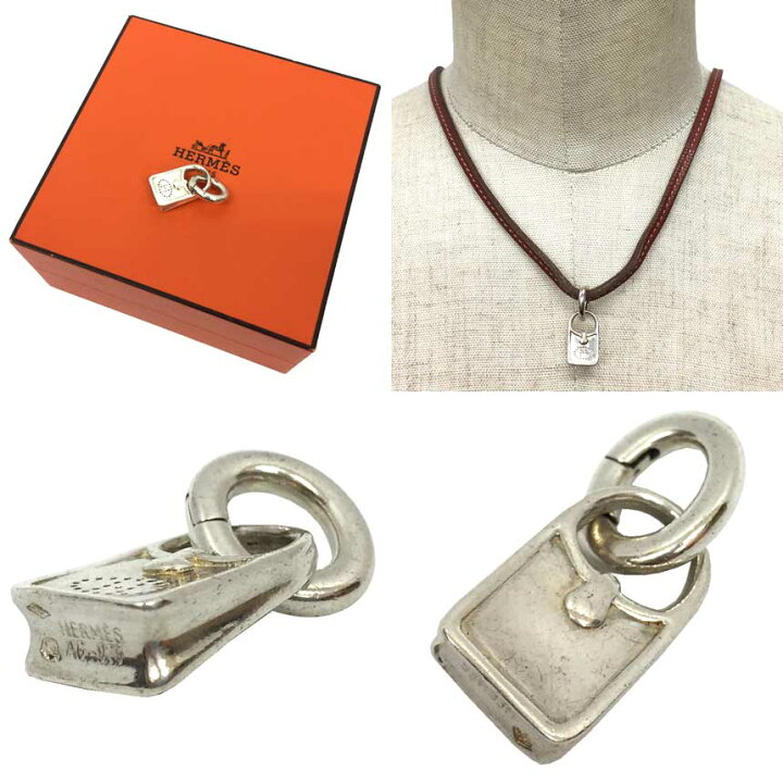 楽天市場】レア 稀少 エルメス HERMES エブリン ペンダントトップ 