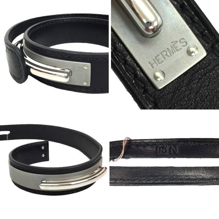 楽天市場】エルメス HERMES レザー ブレスレット コルセア 039854CK-89 