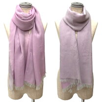 美品】エルメス 大判 マフラー カシミヤ混 リバーシブル マルジェラ期 