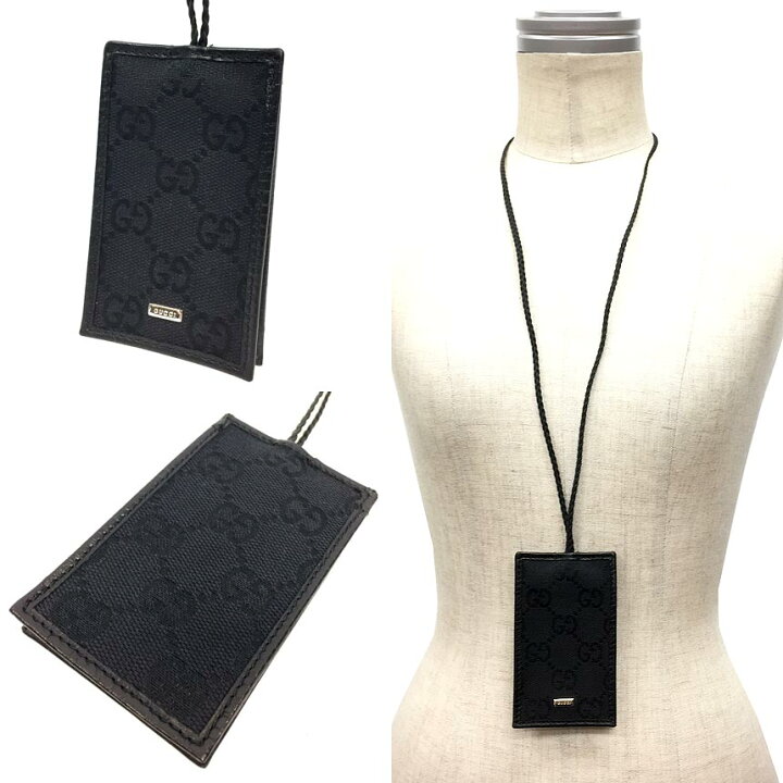楽天市場】セール GUCCI グッチ GGキャンバス クロシェット ネックレス 