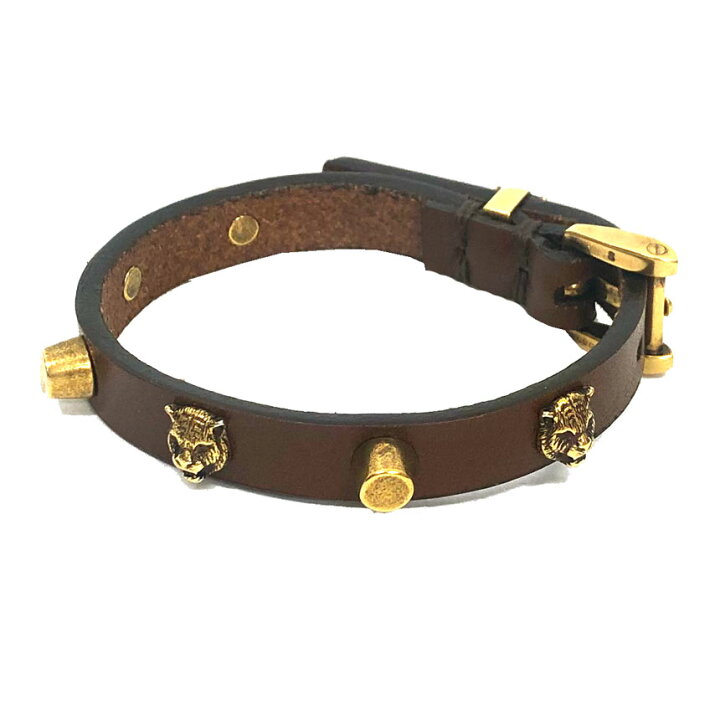 楽天市場】レア物 希少 グッチ GUCCI キャットヘッド ブレスレット  