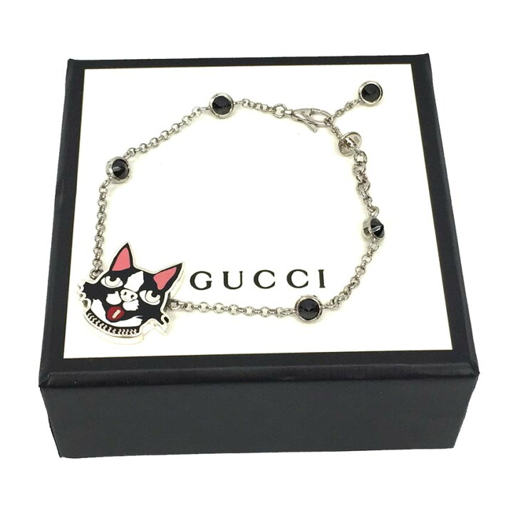 楽天市場】セール レア物 グッチ GUCCI BOSCO＆ORSO ブレスレット  