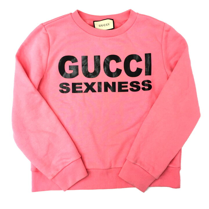 楽天市場】セール GUCCI グッチ SEXINESS プリント スウェットシャツ  