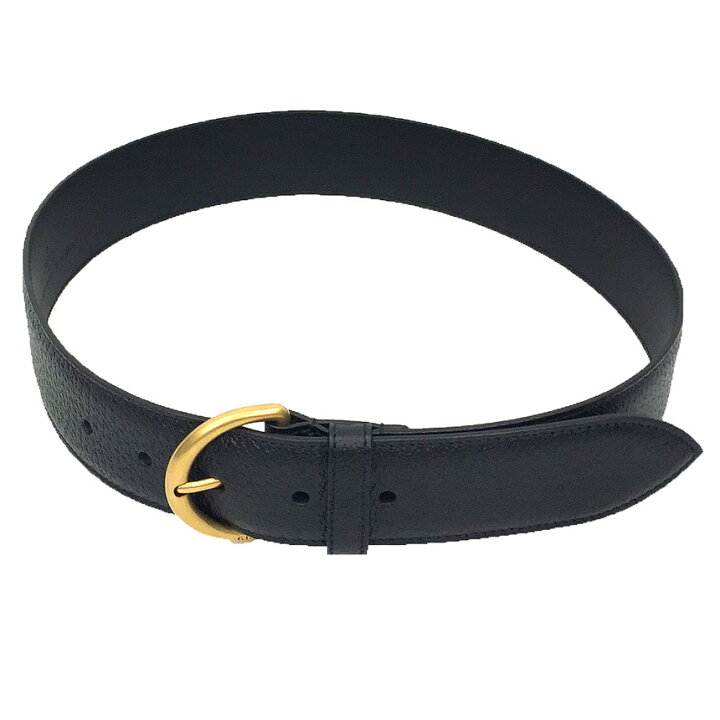 楽天市場】GUCCI グッチ レザー ベルト 573325 ブラック×アンティーク  