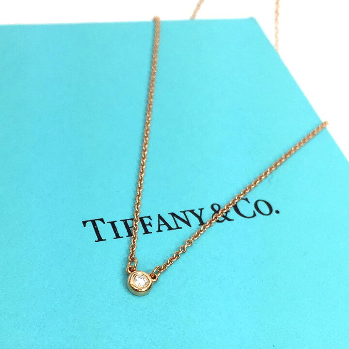 楽天市場】TIFFANY＆Co. ティファニー ダイヤ ネックレス バイザヤード 